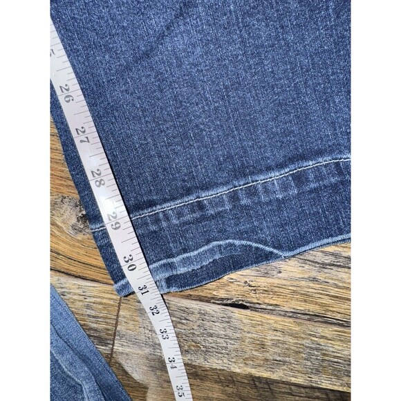 AE American Eagle 2 Pair Denim Bundle Size 2 Regular Straight/flare - Picture 5 of 6